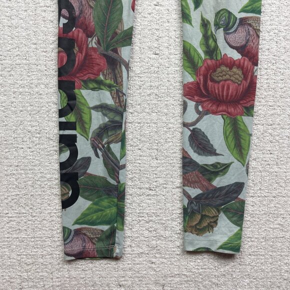 Adidas Originals Battle of the Birds Leggings Floral Tropical AOP Wom Size XS - Picture 4 of 11